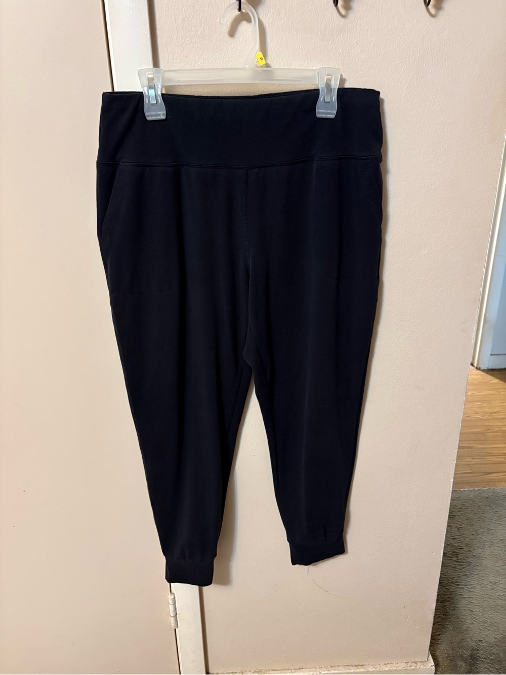 Athletic Works Black Pull on Athletic Pants Joggers Sz XL
